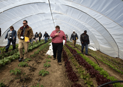 BOARD OF GOVERNORS TO SEE CAES STUDENTS’ RESEARCH, TOUR FARM
