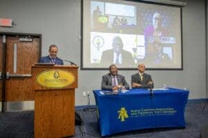 Innovative virtual conference at North Carolina Agricultural and Technical State University.