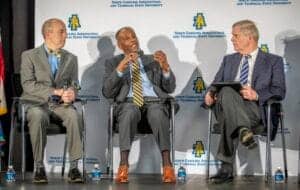 Innovative panel discussion at North Carolina A&T State University on agricultural advancements.